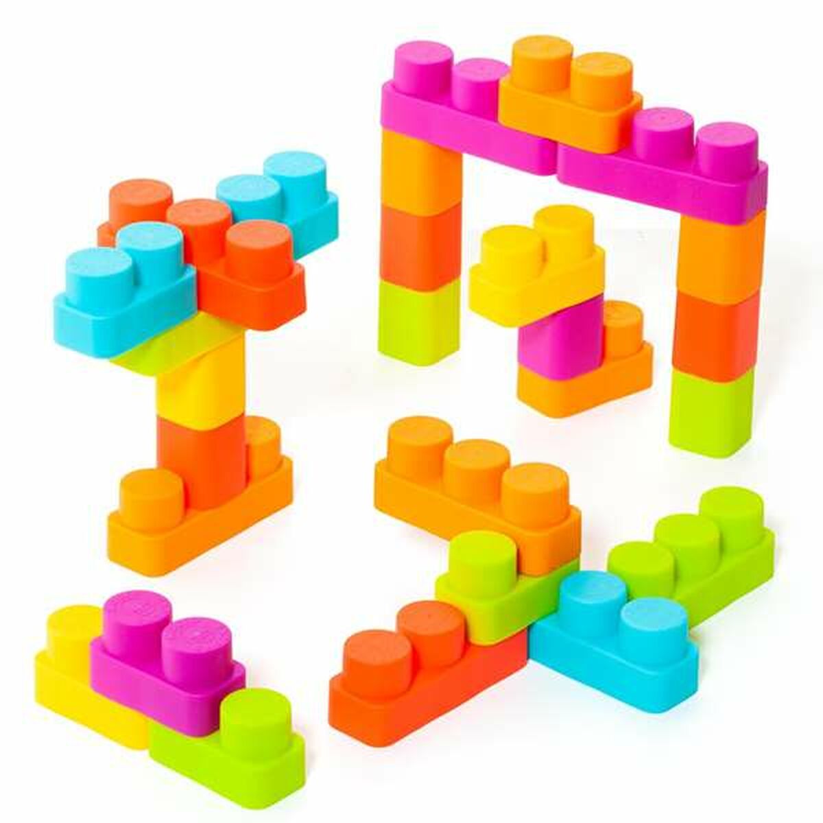 Byggesett Moltó Blocks & Puzzles 15 Deler